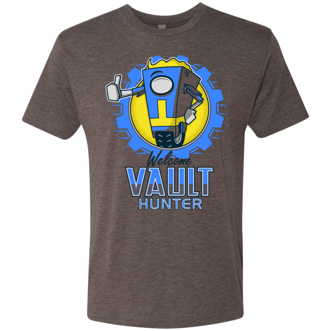 T-Shirts Macchiato / Small Welcome Vault Hunter Men's Triblend T-Shirt