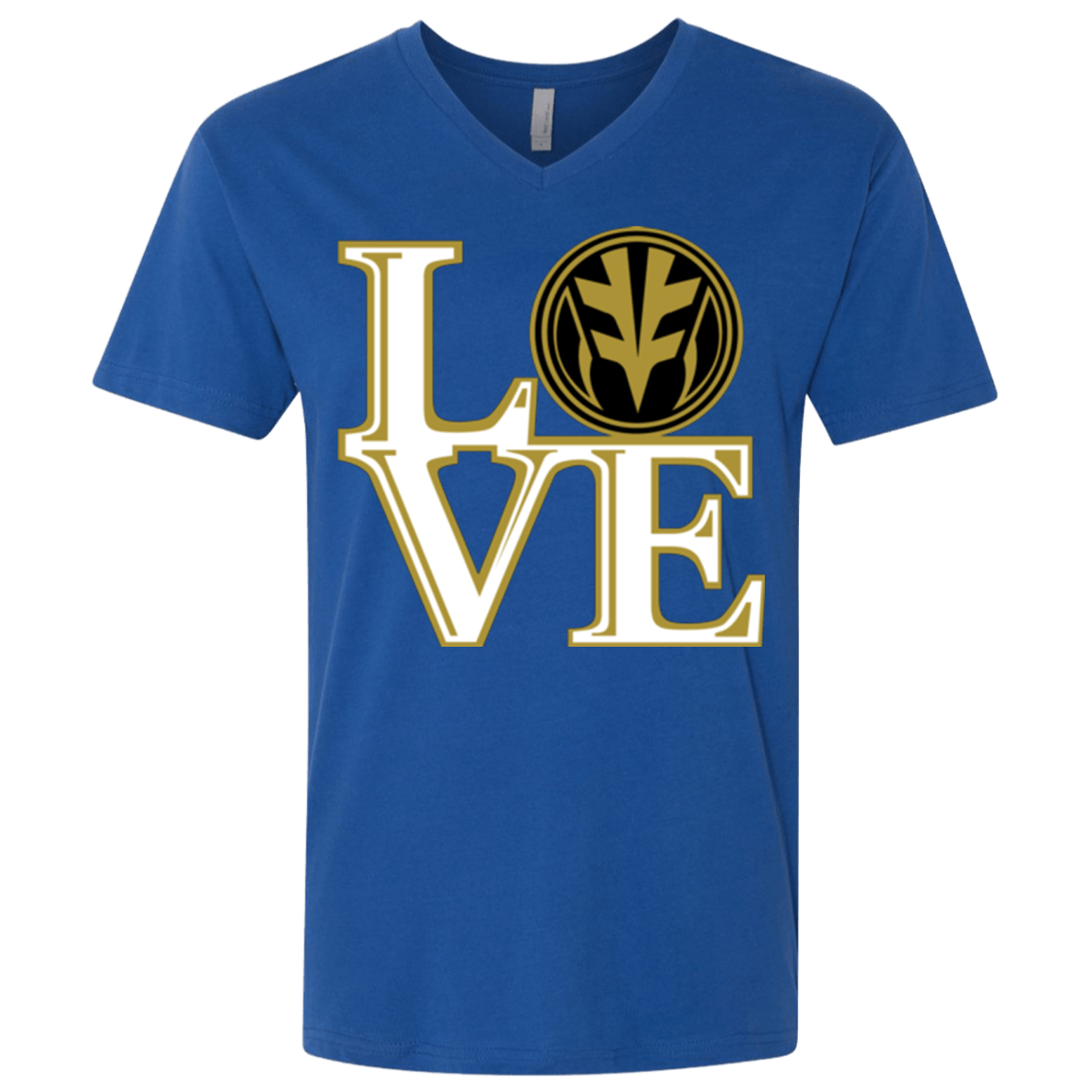 T-Shirts Royal / X-Small White Ranger LOVE Men's Premium V-Neck
