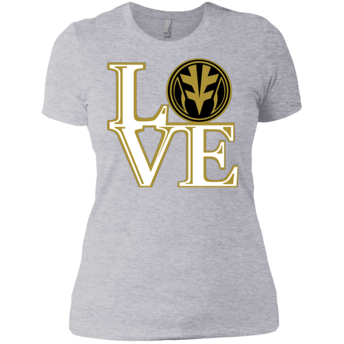T-Shirts Heather Grey / X-Small White Ranger LOVE Women's Premium T-Shirt