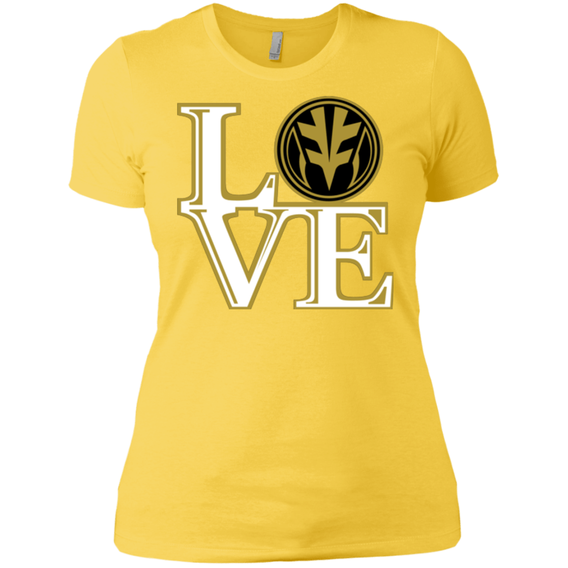 T-Shirts Vibrant Yellow / X-Small White Ranger LOVE Women's Premium T-Shirt