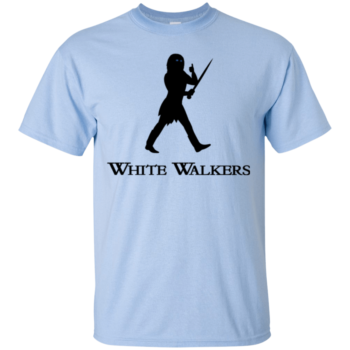 T-Shirts Light Blue / Small White walkers T-Shirt