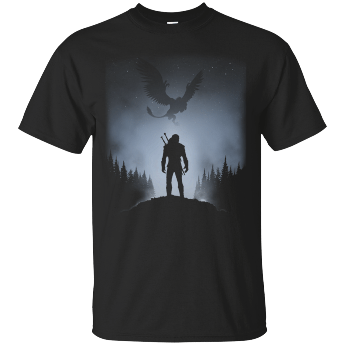 T-Shirts Black / Small White Wolf T-Shirt