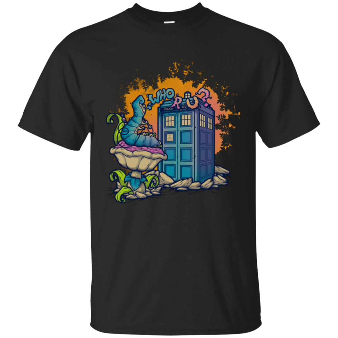 T-Shirts Black / Small WHO R U 2 T-Shirt