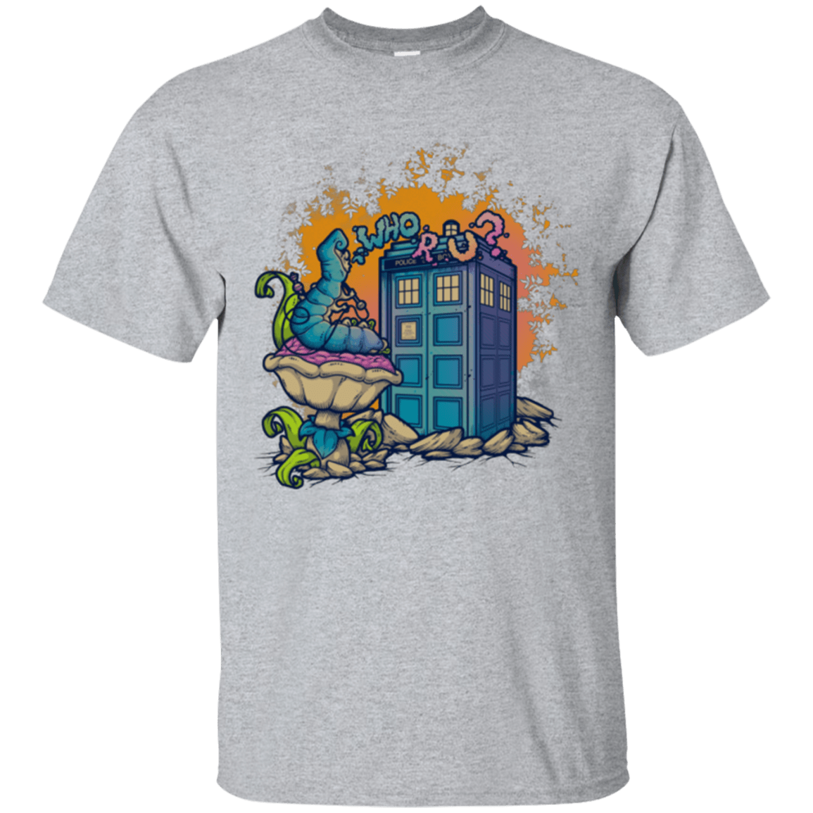 T-Shirts Sport Grey / Small WHO R U 2 T-Shirt