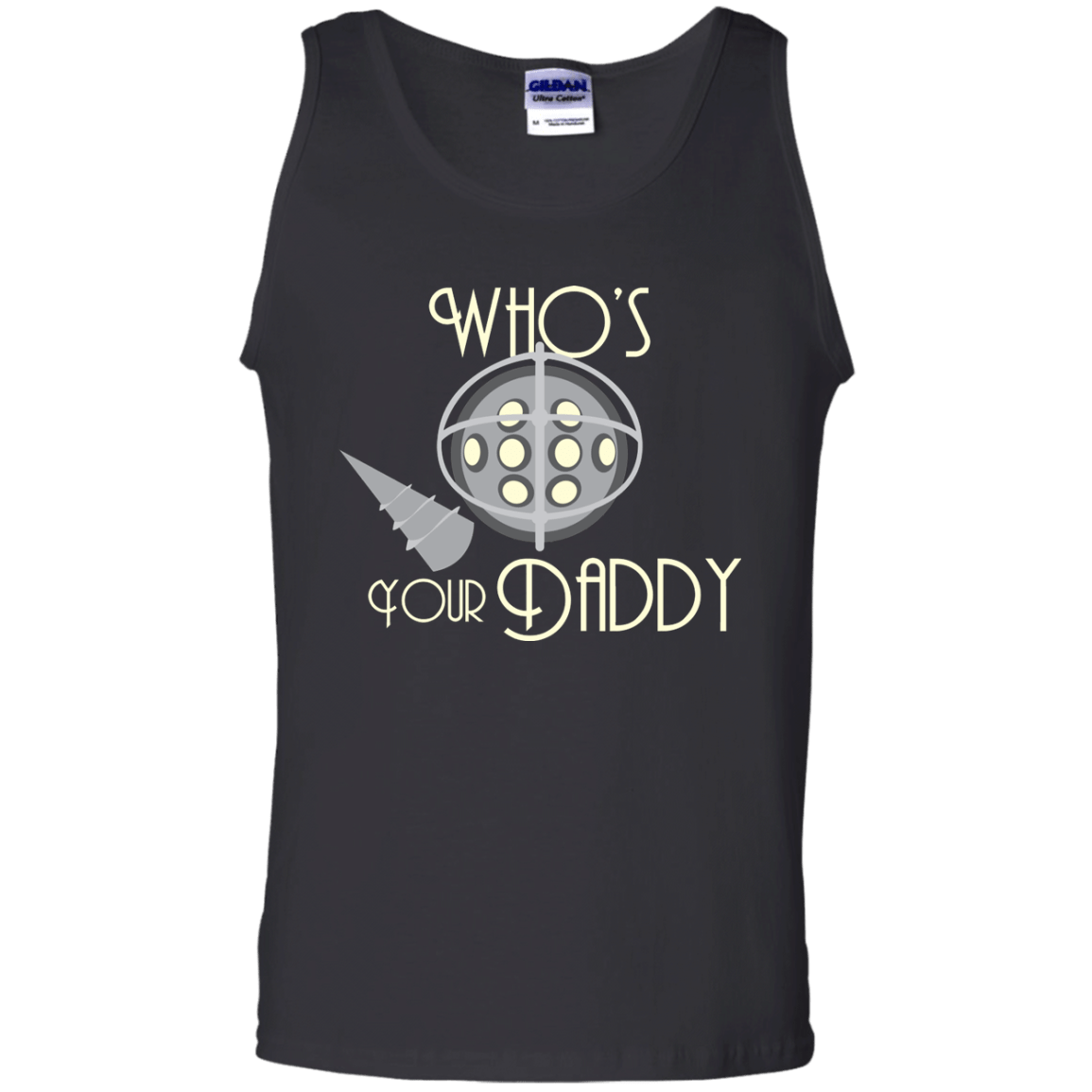 T-Shirts Black / S Who's Your Daddy Men's Tank Top