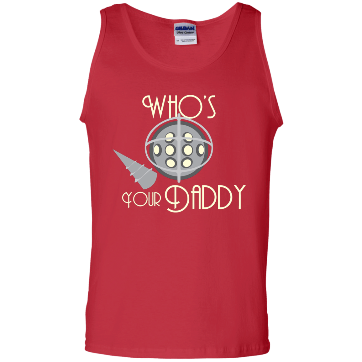 T-Shirts Red / S Who's Your Daddy Men's Tank Top