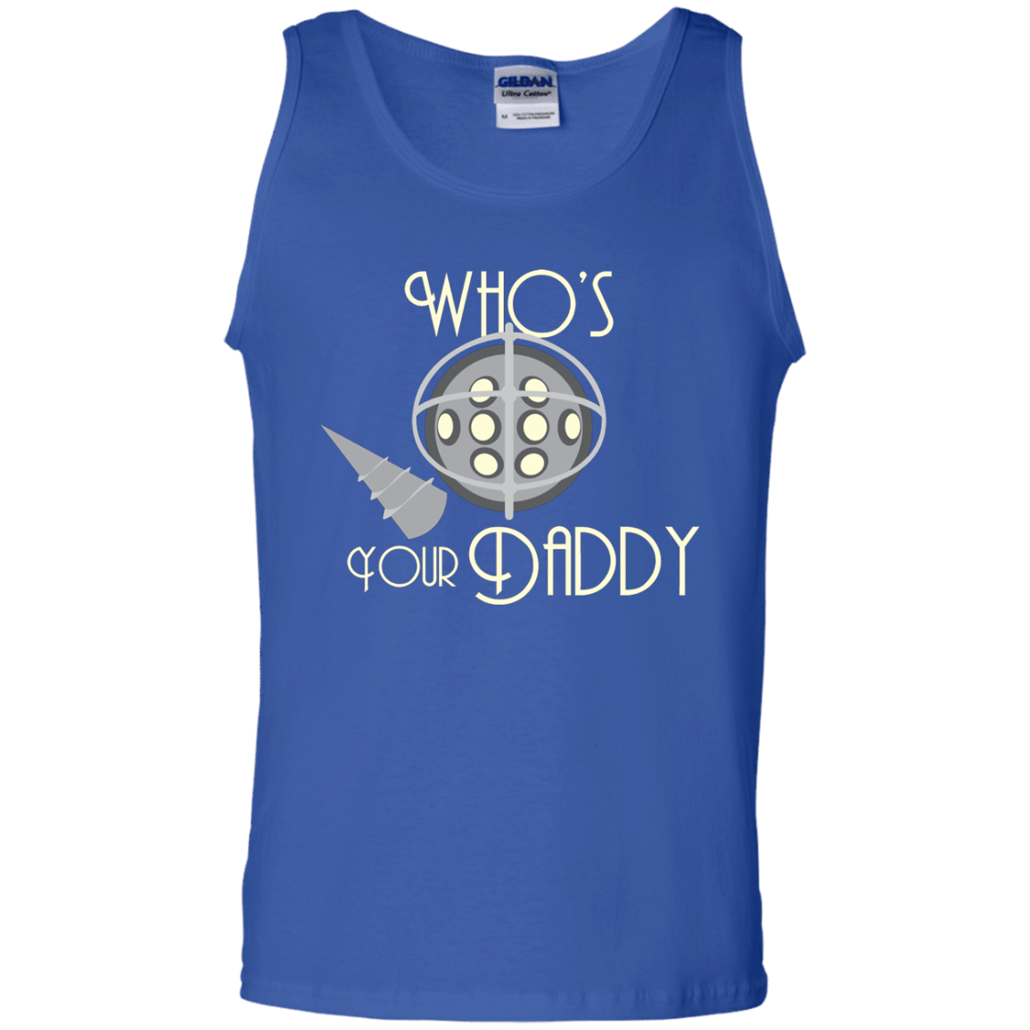 T-Shirts Royal / S Who's Your Daddy Men's Tank Top