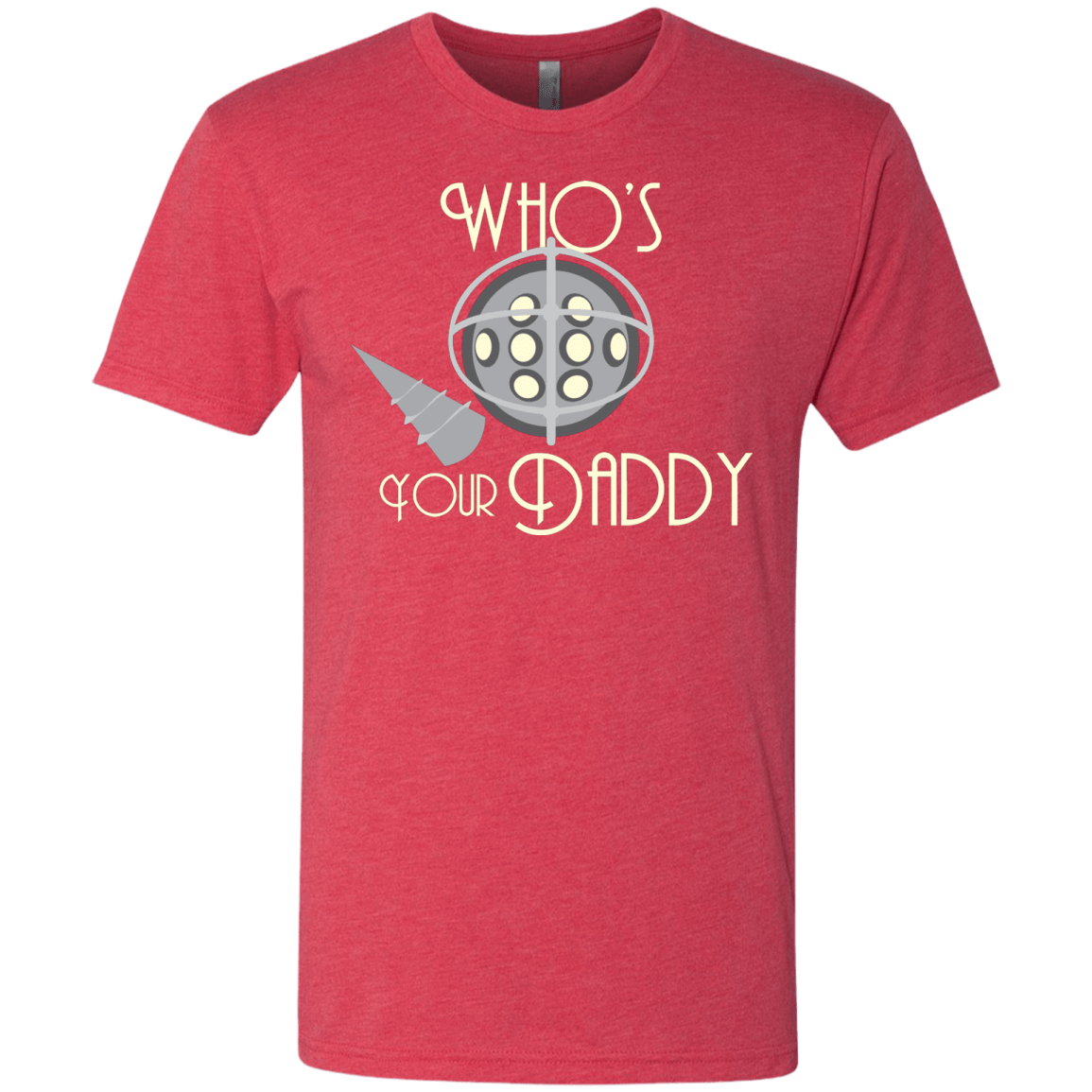 T-Shirts Vintage Red / S Who's Your Daddy Men's Triblend T-Shirt