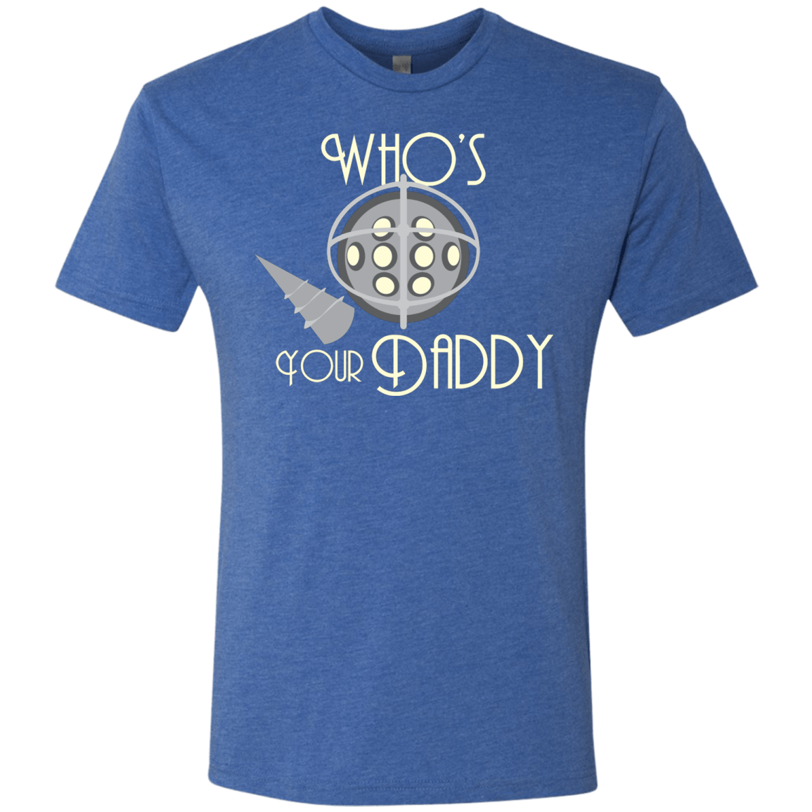 T-Shirts Vintage Royal / S Who's Your Daddy Men's Triblend T-Shirt
