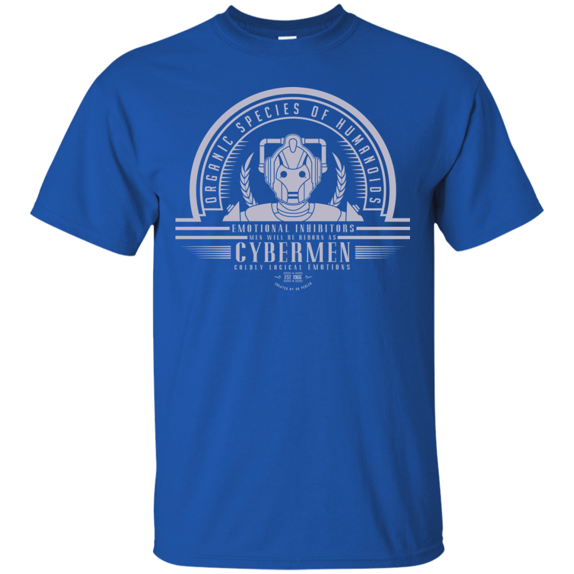 T-Shirts Royal / Small Who Villains Cybermen T-Shirt