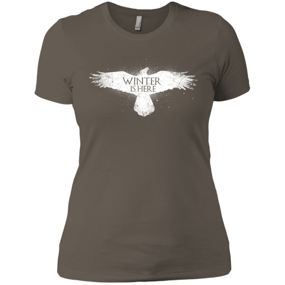 T-Shirts Warm Grey / X-Small Winter is here Women's Premium T-Shirt