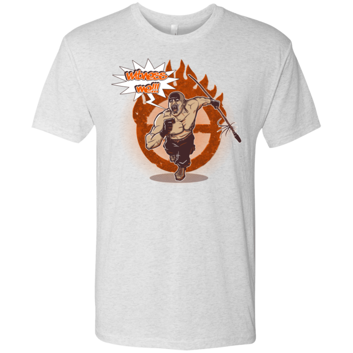 T-Shirts Heather White / Small Witness Men's Triblend T-Shirt