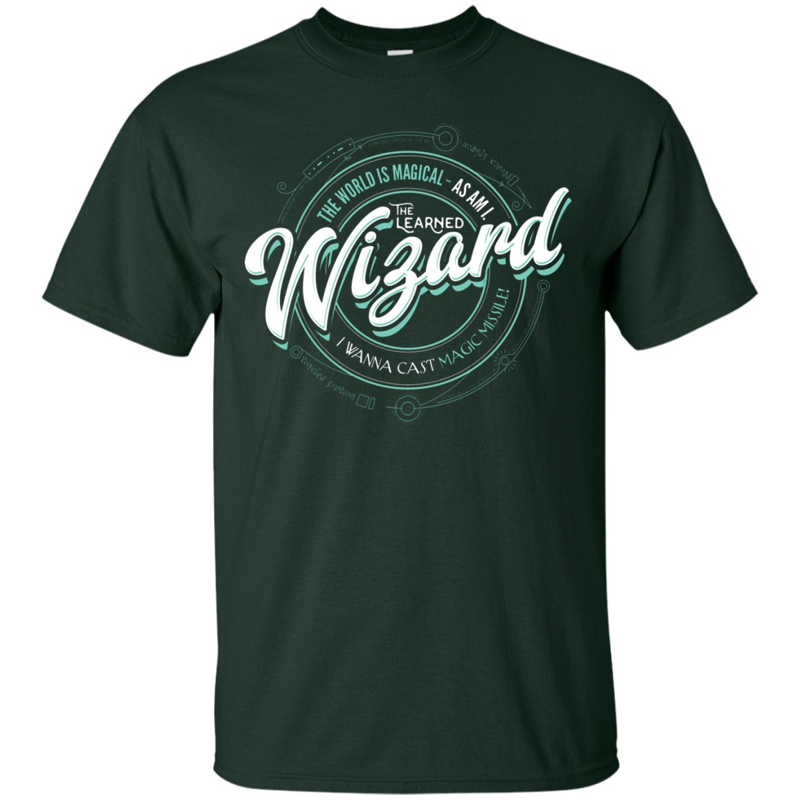 T-Shirts Forest / S Wizard T-Shirt