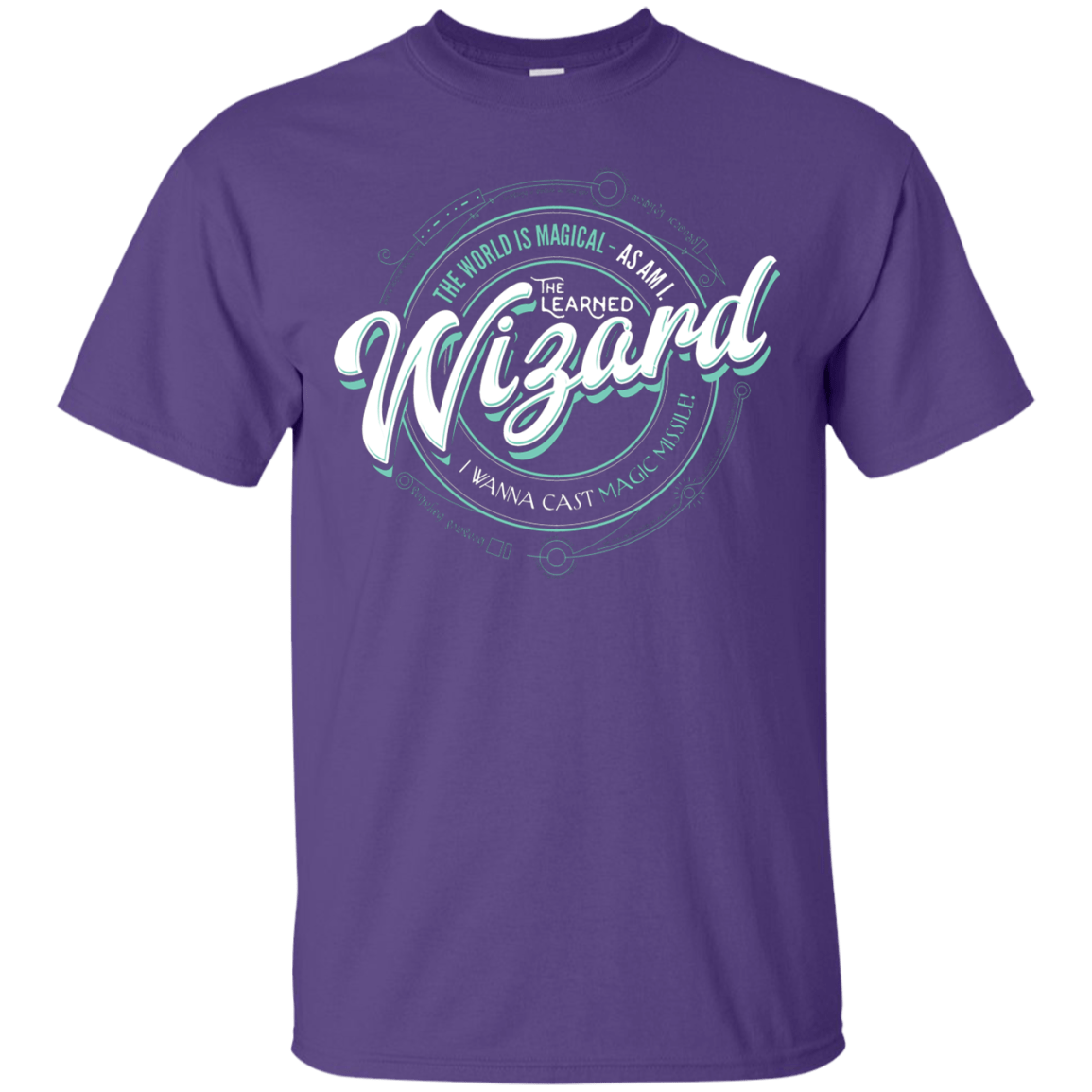 T-Shirts Purple / S Wizard T-Shirt