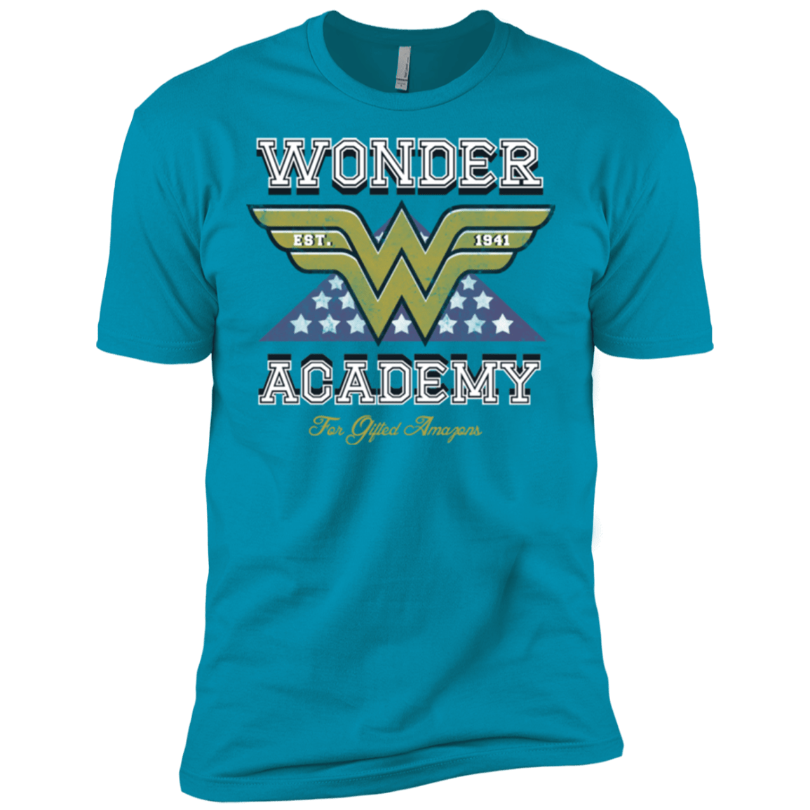 T-Shirts Turquoise / X-Small Wonder Academy Men's Premium T-Shirt