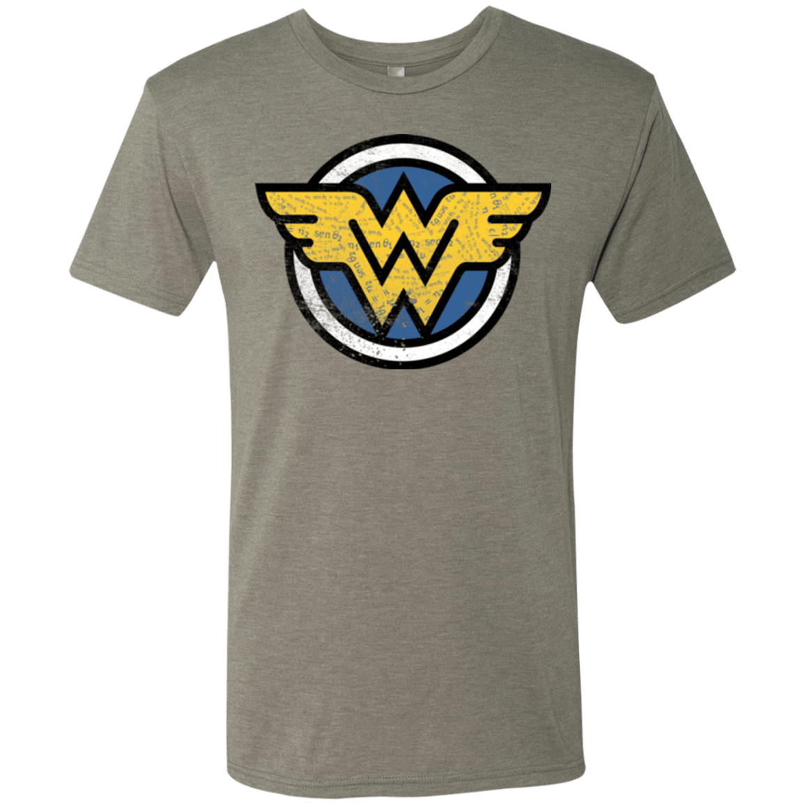 T-Shirts Venetian Grey / Small WONDER WOMAN Men's Triblend T-Shirt
