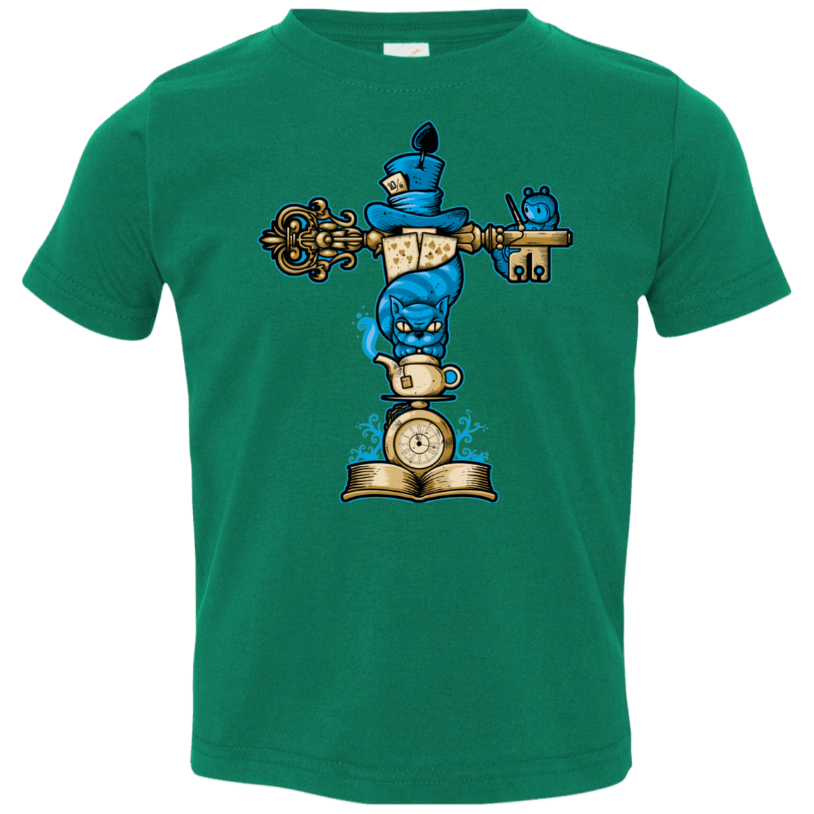 T-Shirts Kelly / 2T Wonderland Totem Toddler Premium T-Shirt