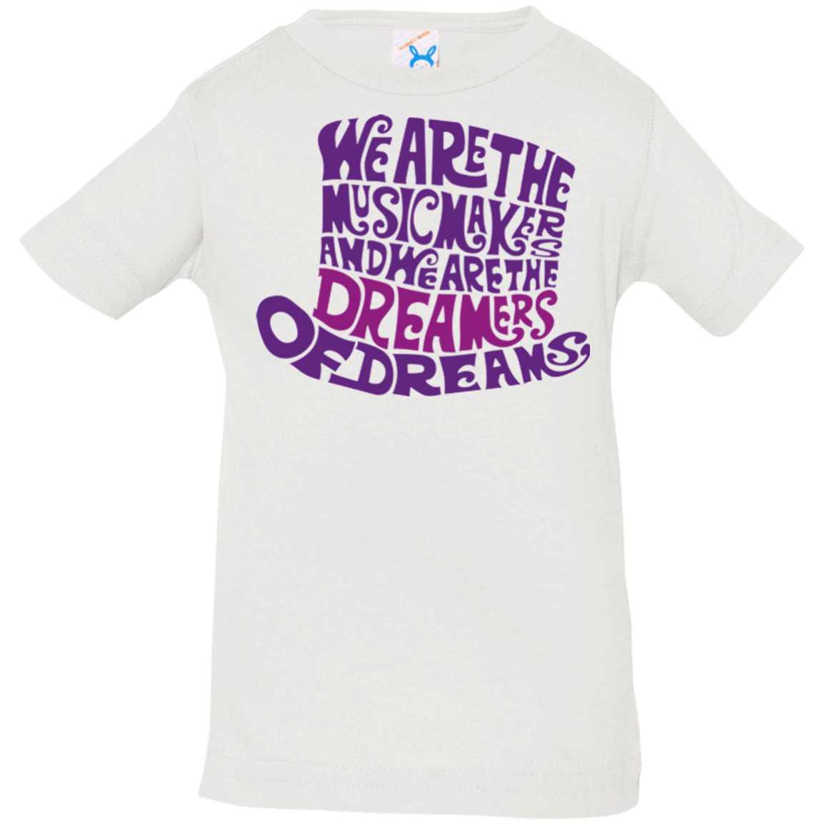 T-Shirts White / 6 Months Wonka Purple Infant Premium T-Shirt