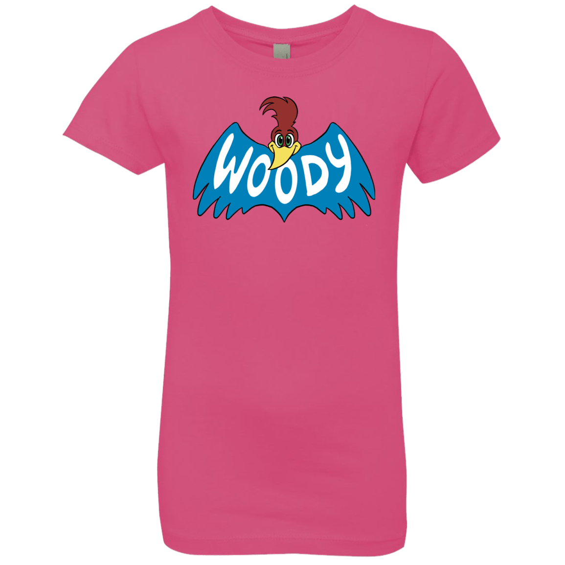 T-Shirts Hot Pink / YXS Woodpecker Girls Premium T-Shirt