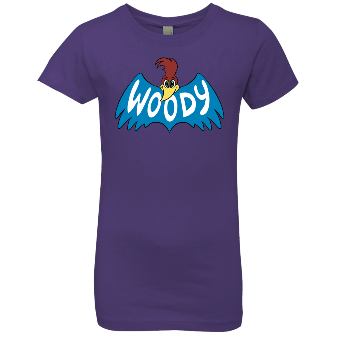 T-Shirts Purple Rush / YXS Woodpecker Girls Premium T-Shirt