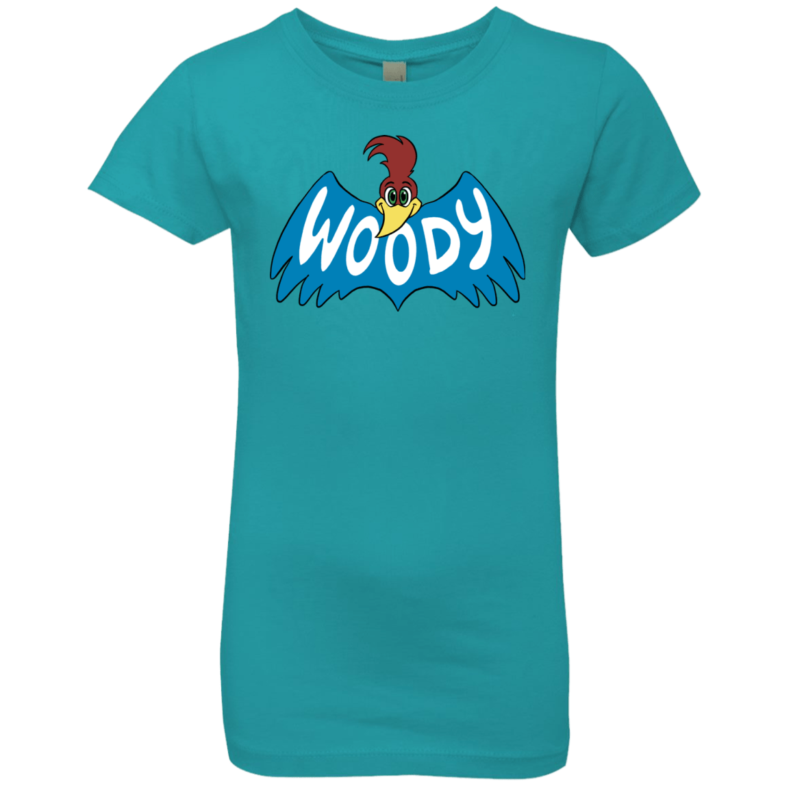 T-Shirts Tahiti Blue / YXS Woodpecker Girls Premium T-Shirt