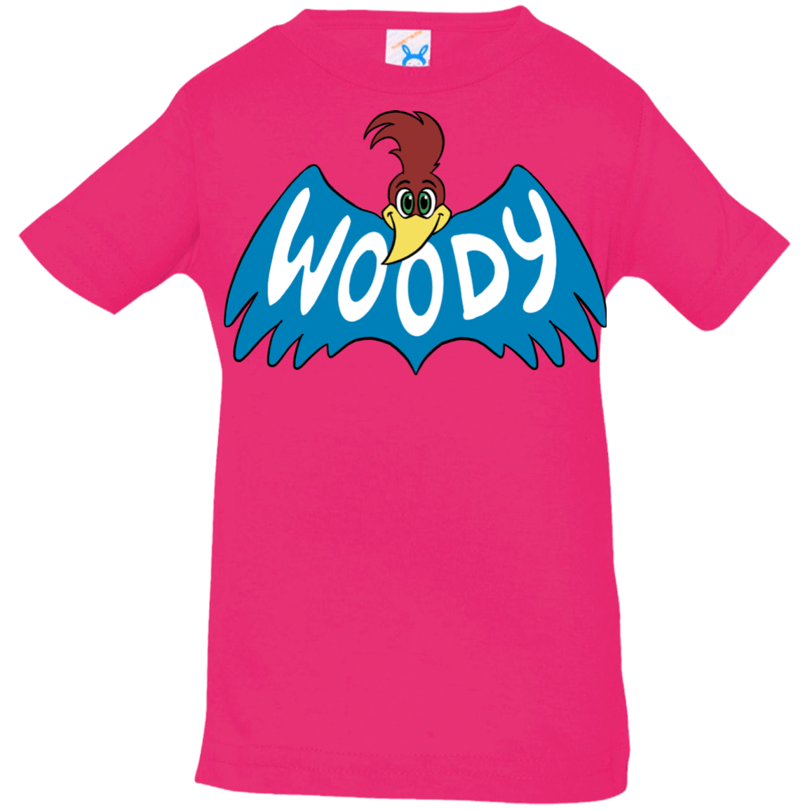 T-Shirts Hot Pink / 6 Months Woodpecker Infant Premium T-Shirt