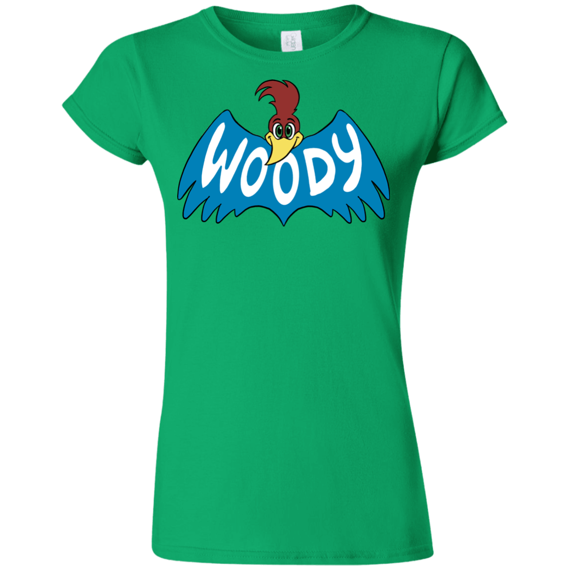 T-Shirts Irish Green / S Woodpecker Junior Slimmer-Fit T-Shirt