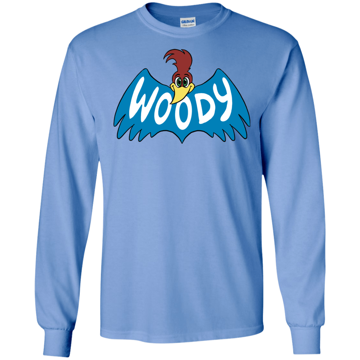 T-Shirts Carolina Blue / S Woodpecker Men's Long Sleeve T-Shirt