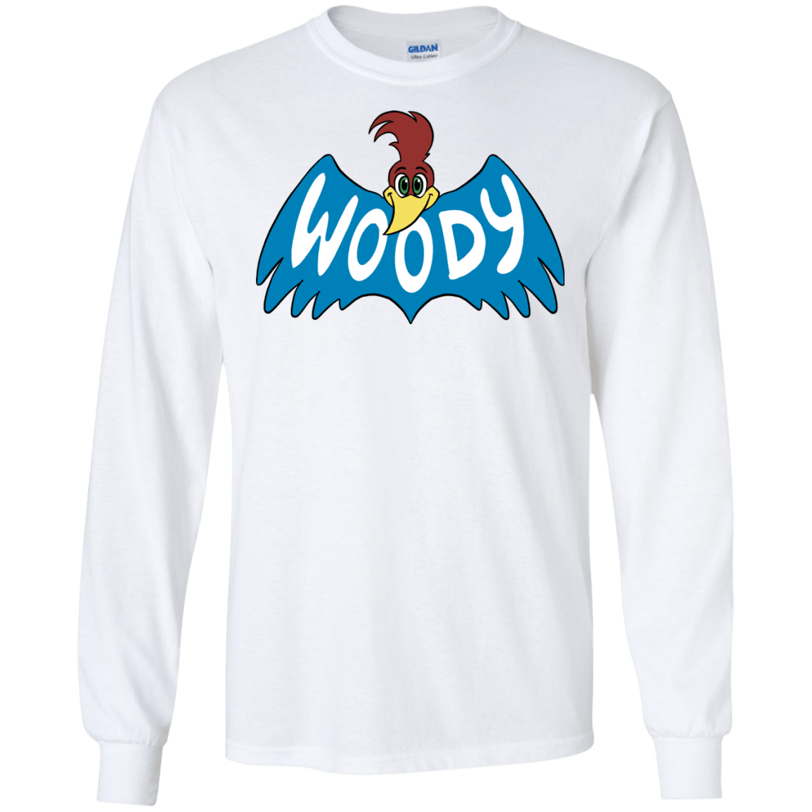 T-Shirts White / S Woodpecker Men's Long Sleeve T-Shirt