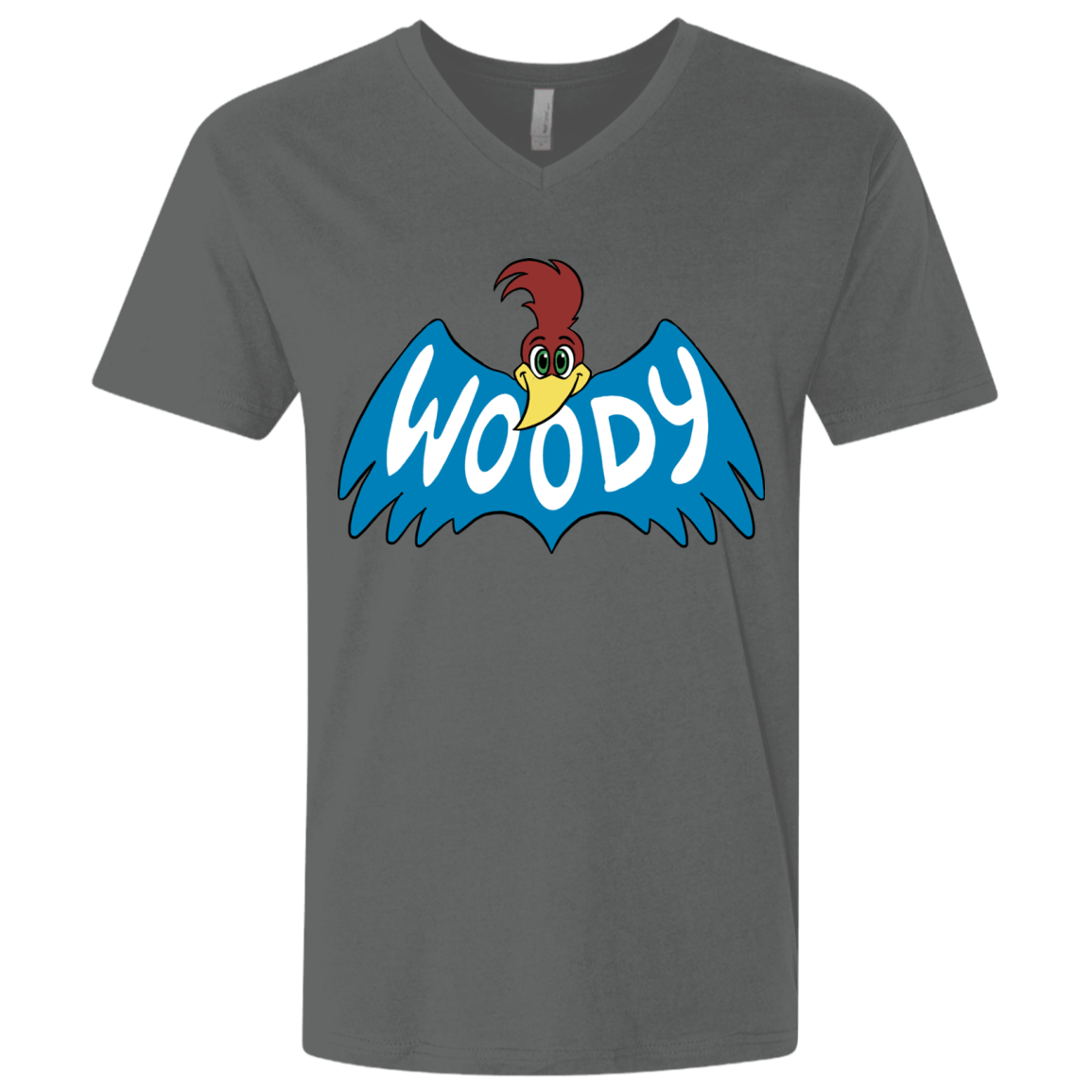 T-Shirts Heavy Metal / X-Small Woodpecker Men's Premium V-Neck
