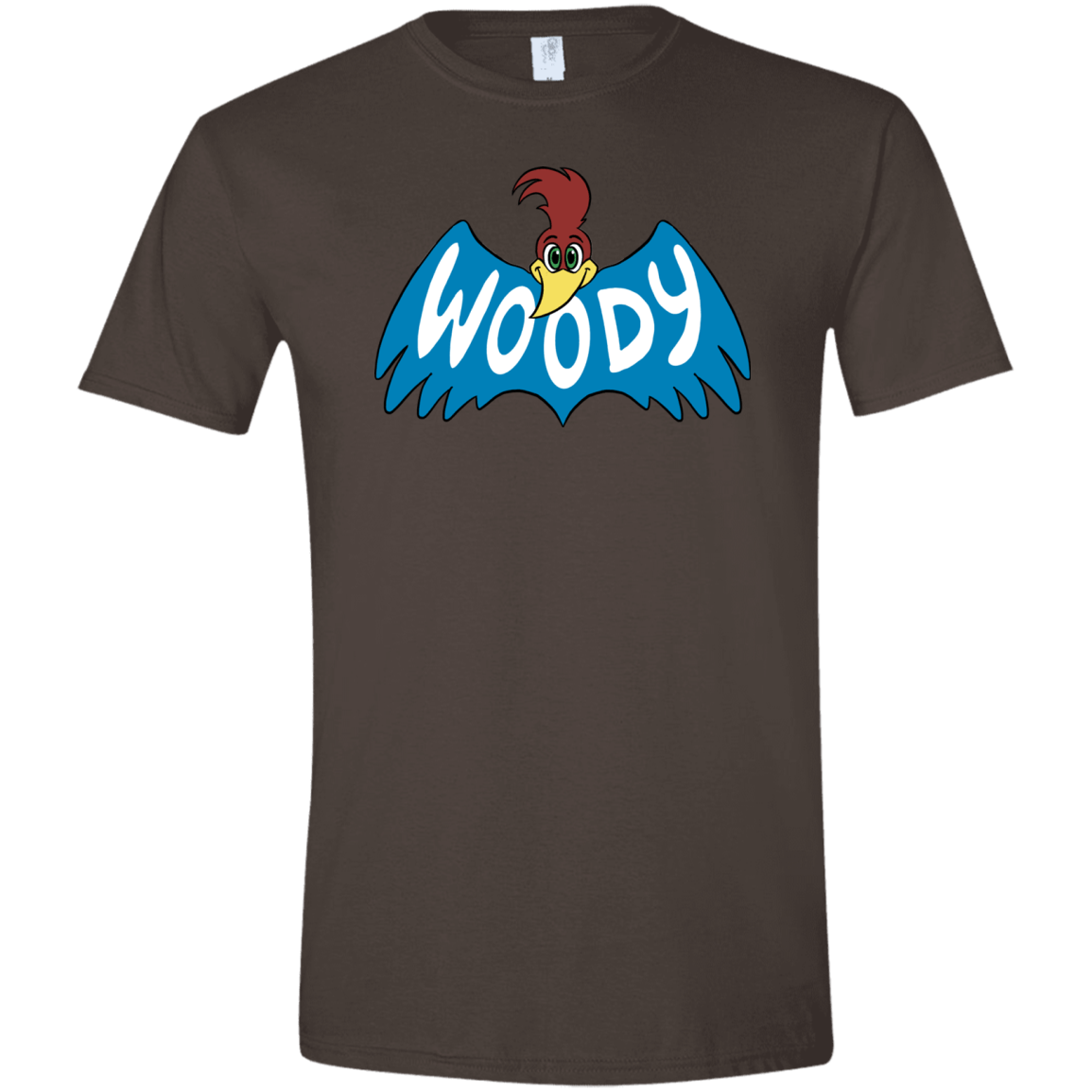 T-Shirts Dark Chocolate / S Woodpecker Men's Semi-Fitted Softstyle