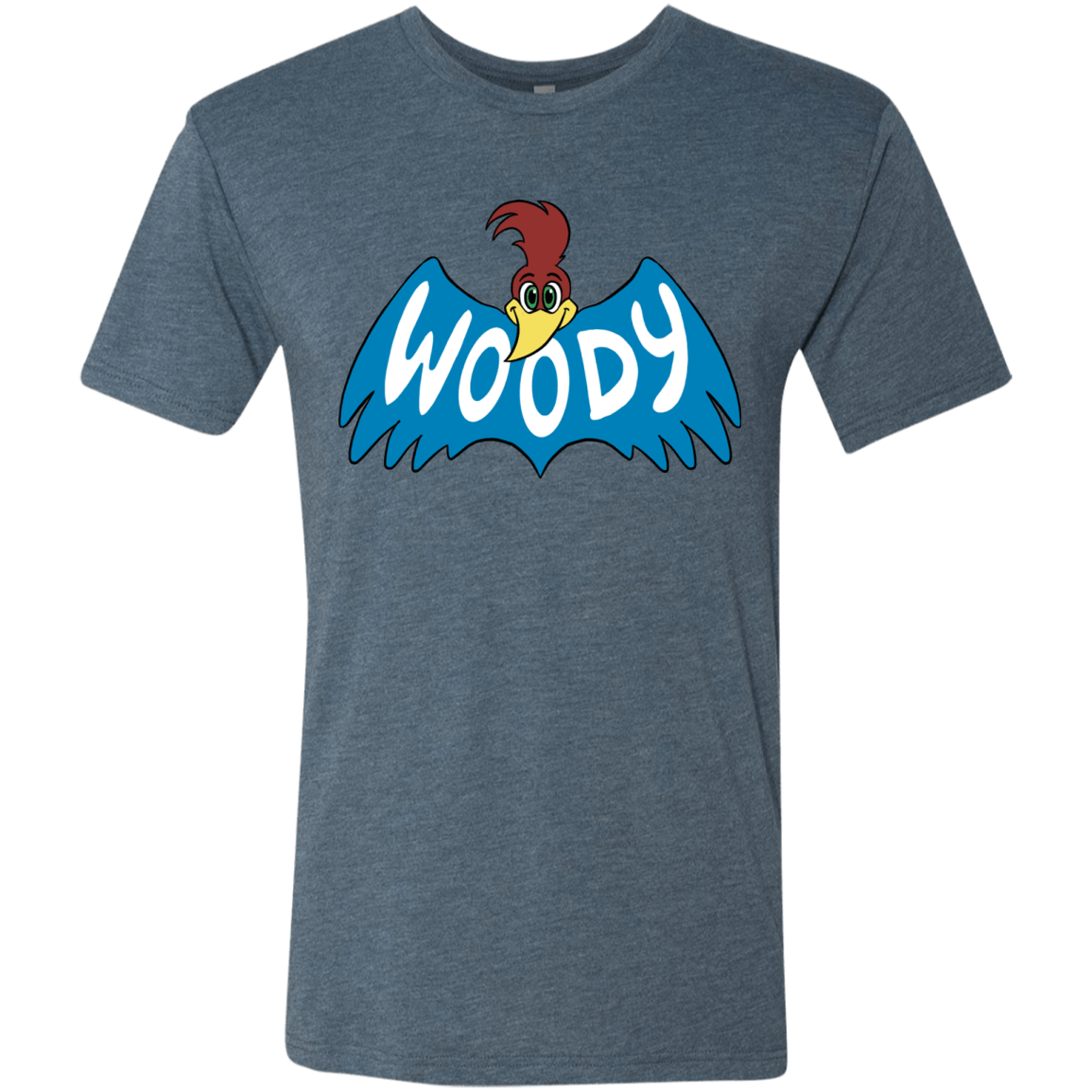 T-Shirts Indigo / S Woodpecker Men's Triblend T-Shirt