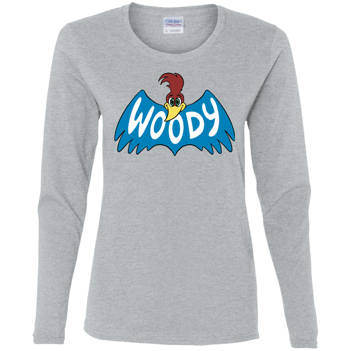 T-Shirts Sport Grey / S Woodpecker Women's Long Sleeve T-Shirt