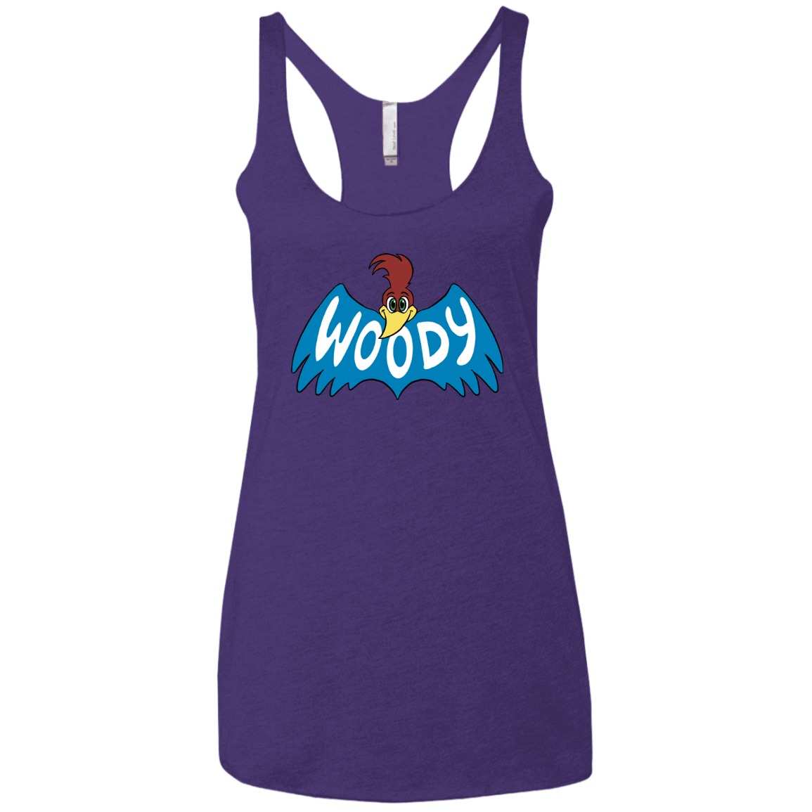 T-Shirts Purple Rush / X-Small Woodpecker Women's Triblend Racerback Tank