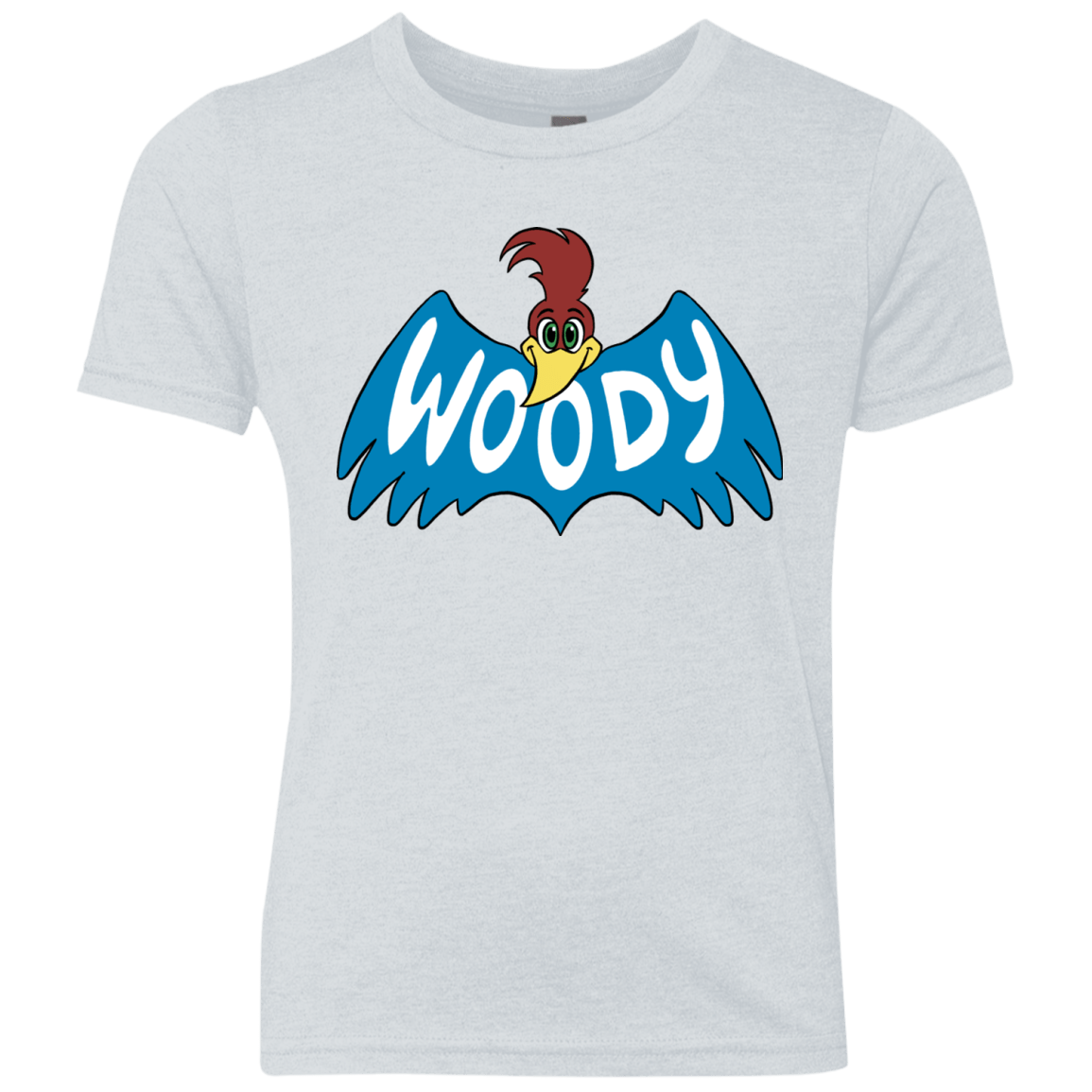 T-Shirts Heather White / YXS Woodpecker Youth Triblend T-Shirt