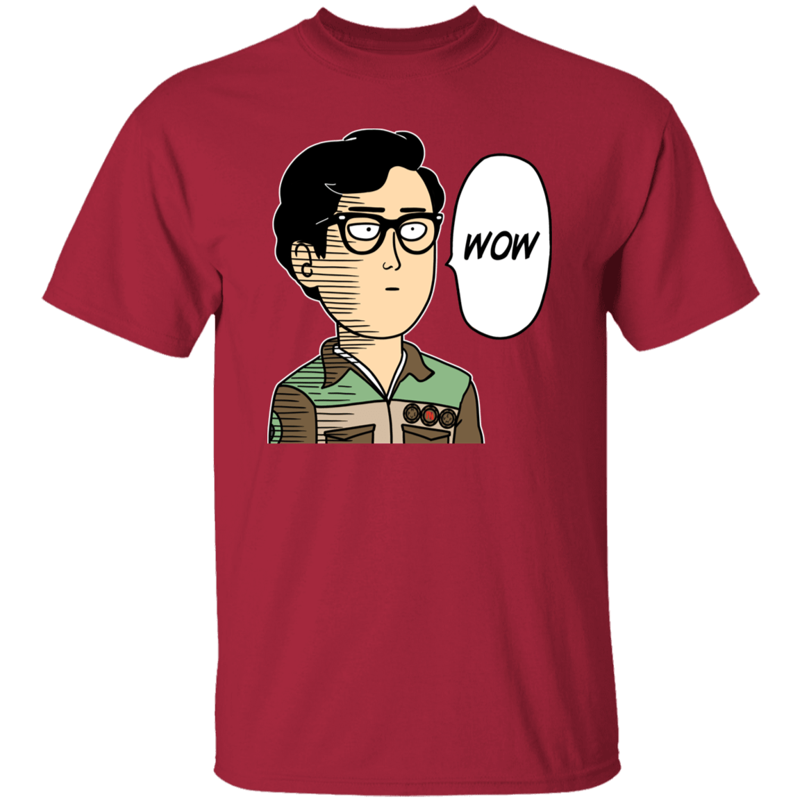 T-Shirts Cardinal / S WOW T-Shirt