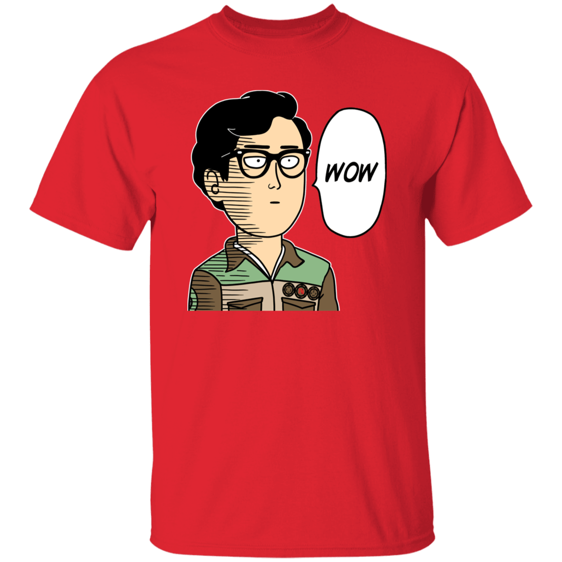 T-Shirts Red / S WOW T-Shirt