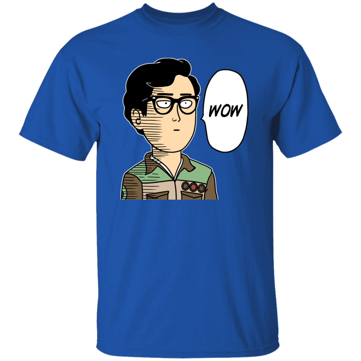 T-Shirts Royal / S WOW T-Shirt