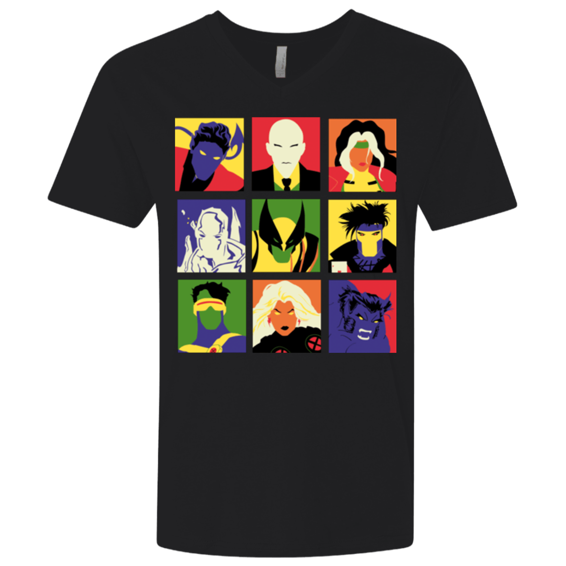 T-Shirts Black / X-Small X pop Men's Premium V-Neck