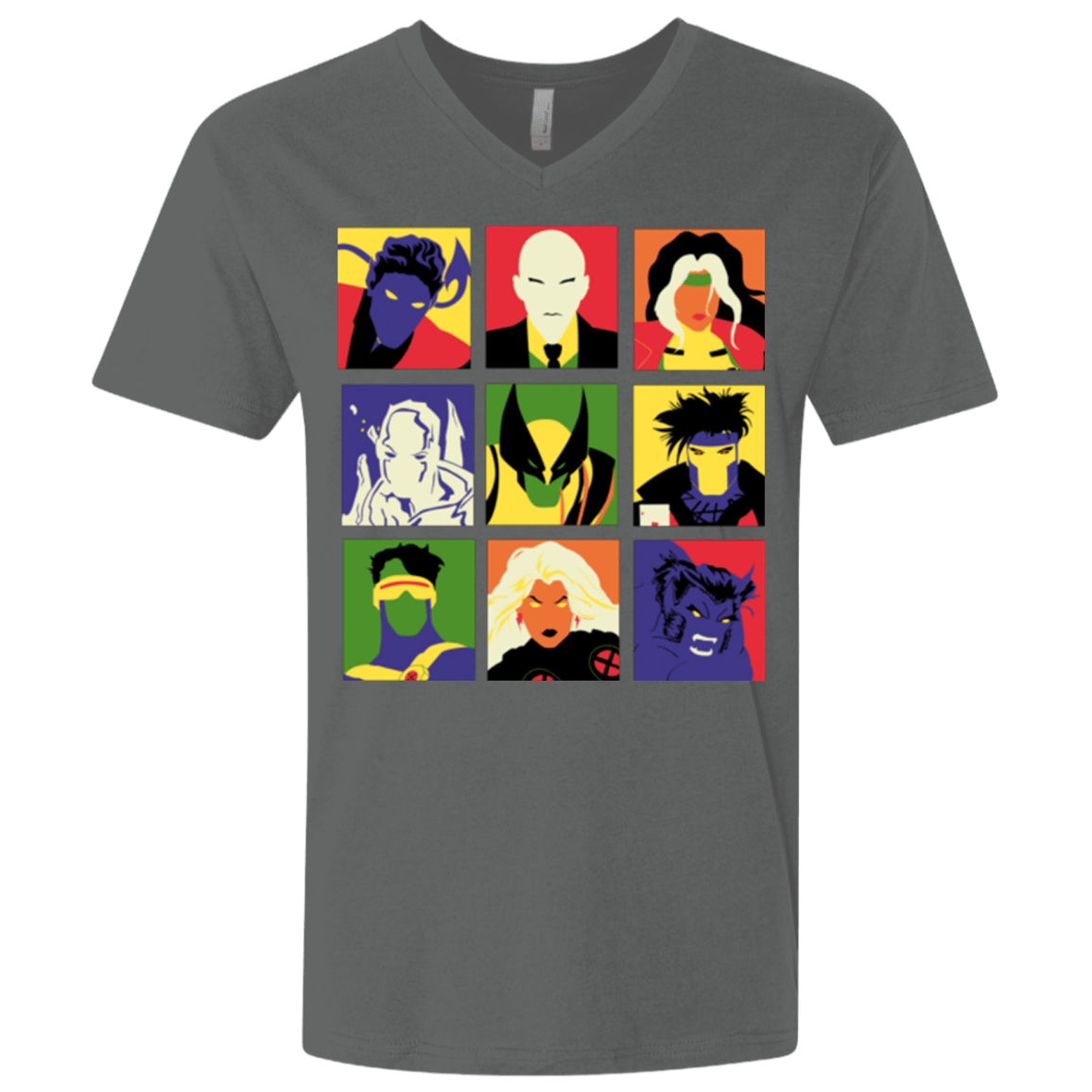 T-Shirts Heavy Metal / X-Small X pop Men's Premium V-Neck