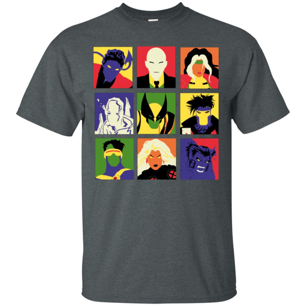 T-Shirts Dark Heather / Small X pop T-Shirt