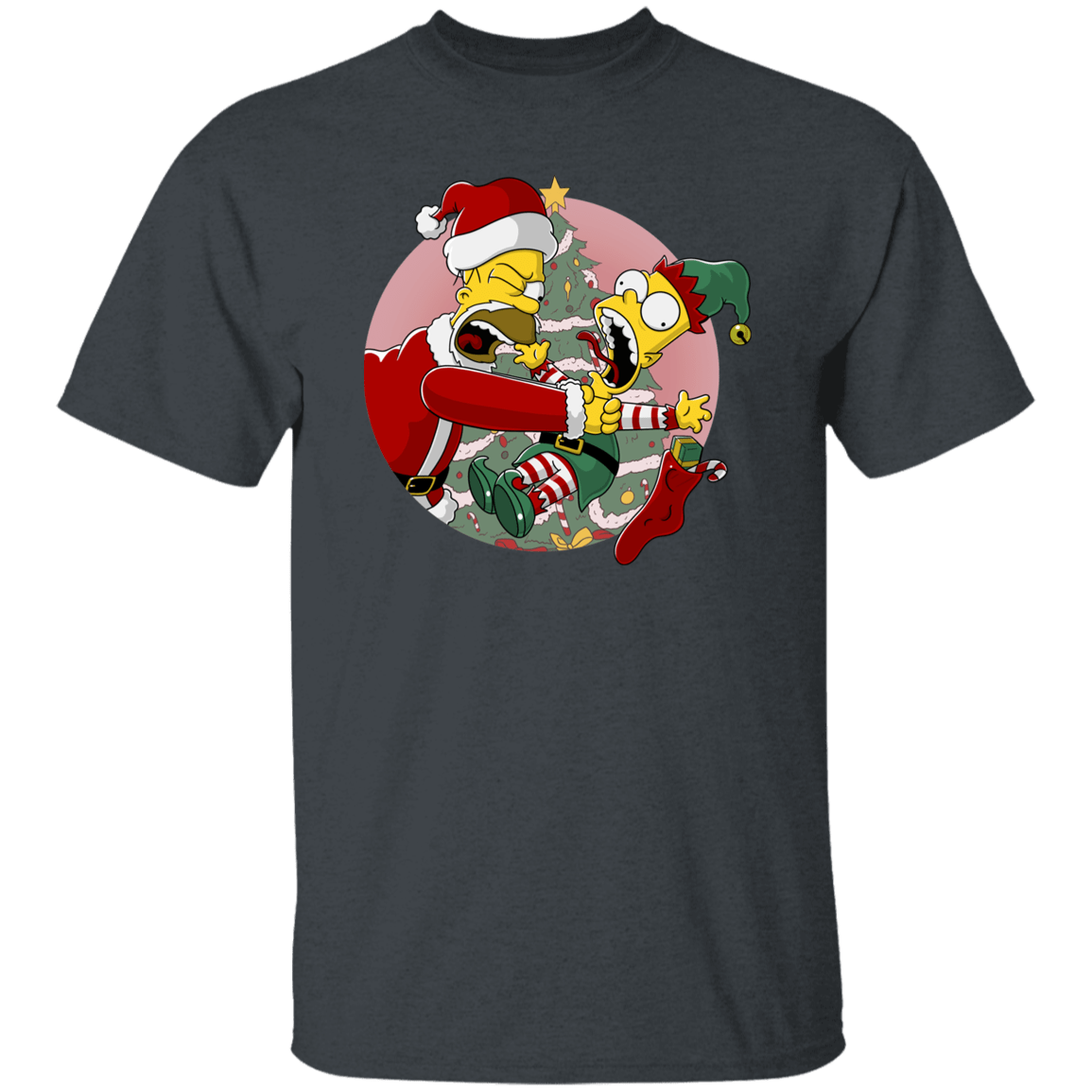 T-Shirts Dark Heather / S You are not Santa's Helper T-Shirt