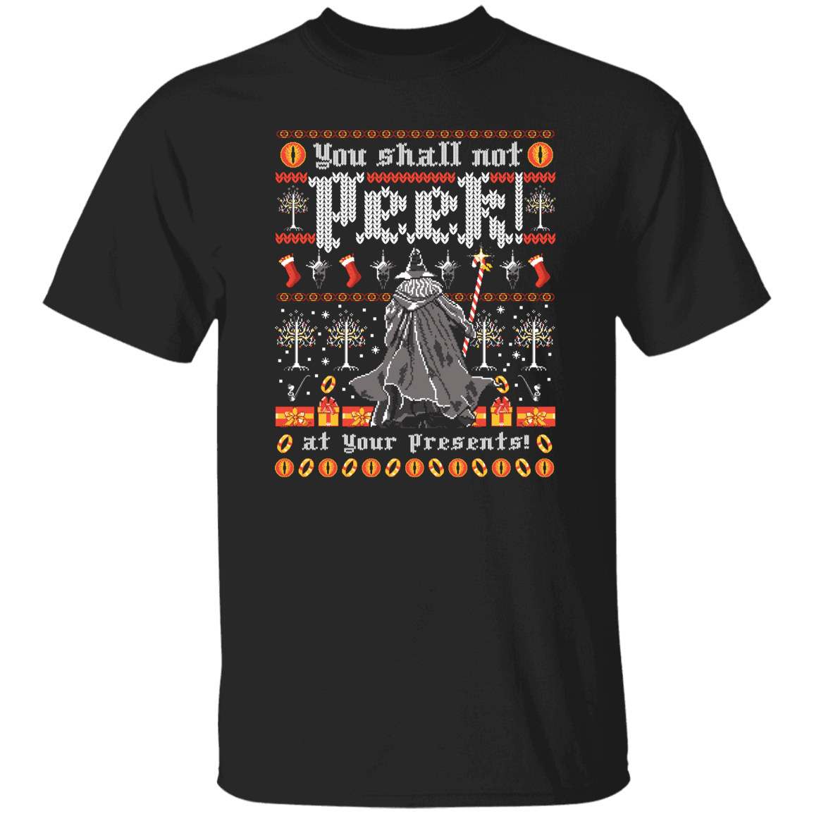 T-Shirts Black / S You Shall Not Peek T-Shirt