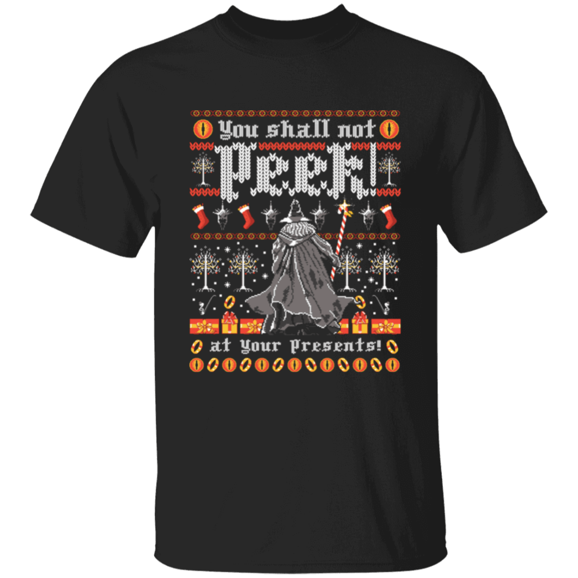 T-Shirts Black / YXS You Shall Not Peek Youth T-Shirt