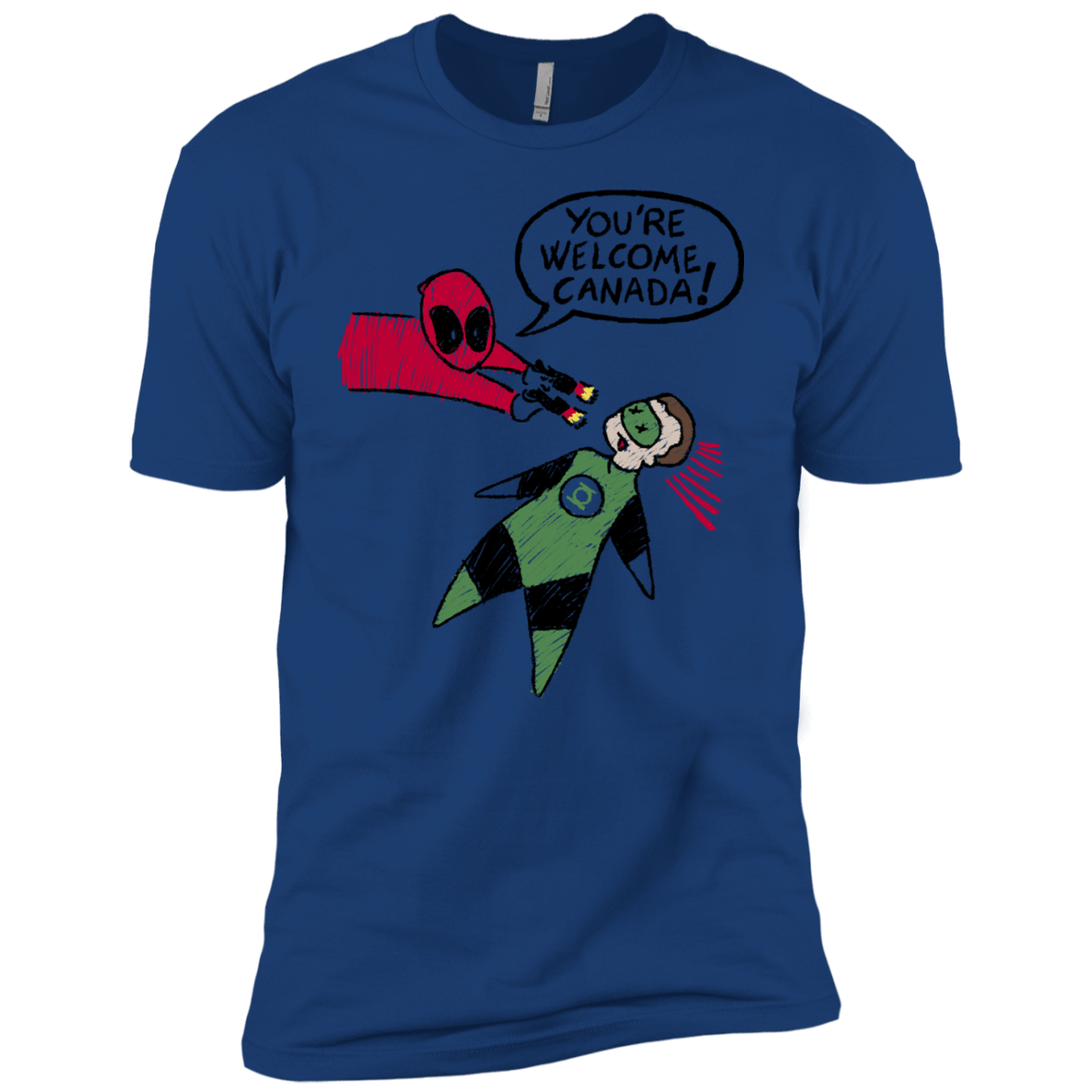 T-Shirts Royal / YXS Youre Welcome Canada Boys Premium T-Shirt