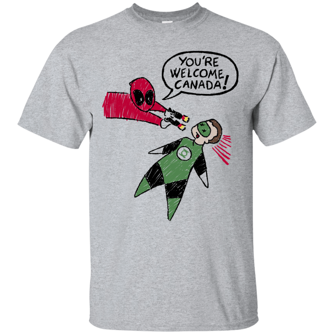 T-Shirts Sport Grey / S Youre Welcome Canada T-Shirt