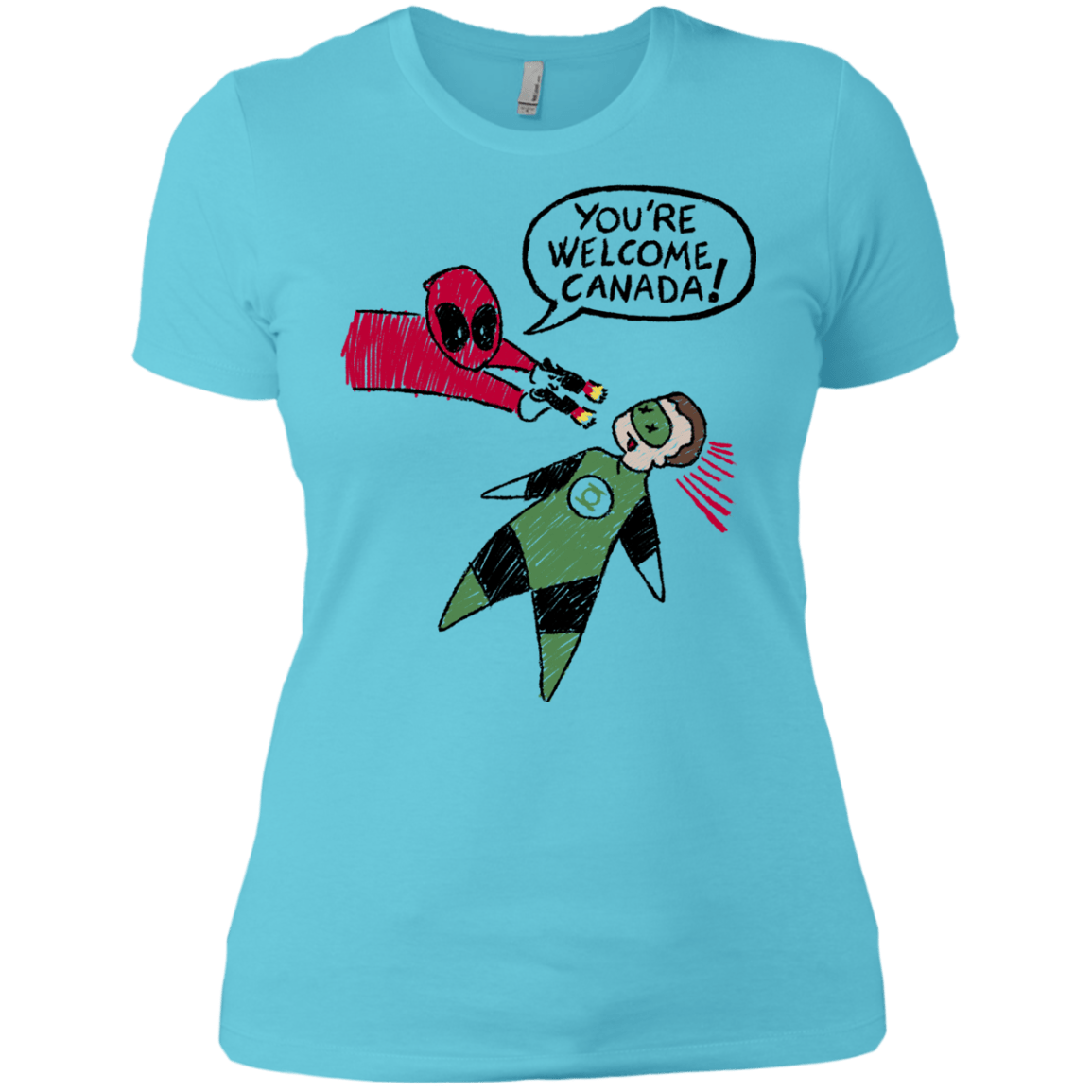 T-Shirts Cancun / X-Small Youre Welcome Canada Women's Premium T-Shirt