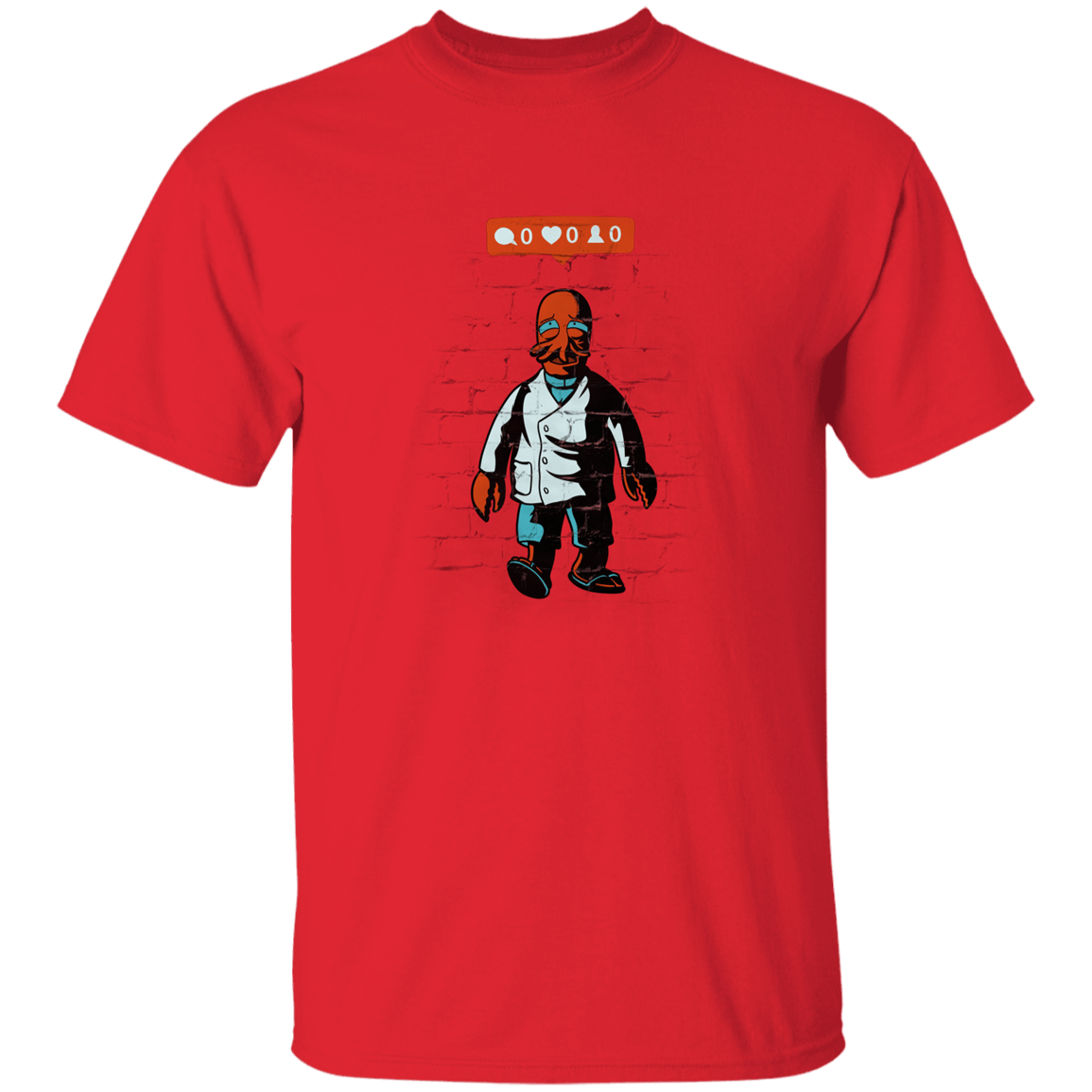 T-Shirts Red / S Zoidberg Without Friends T-Shirt