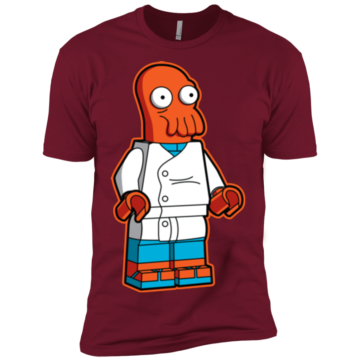 T-Shirts Cardinal / X-Small Zoidbrick Men's Premium T-Shirt