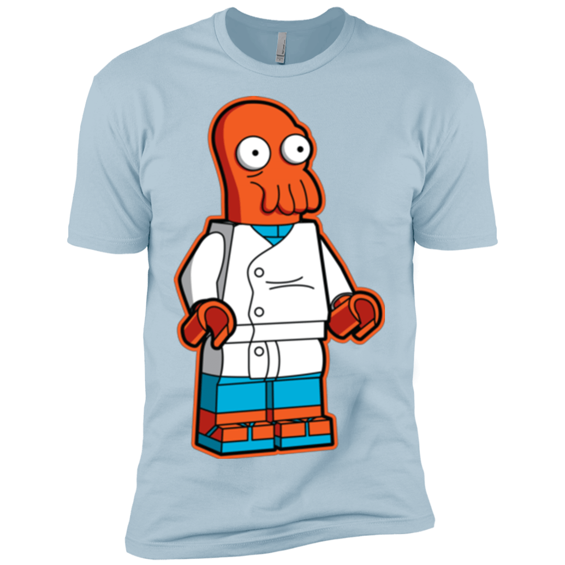 T-Shirts Light Blue / X-Small Zoidbrick Men's Premium T-Shirt